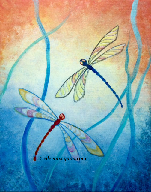 dragonfly paint night copyrighted